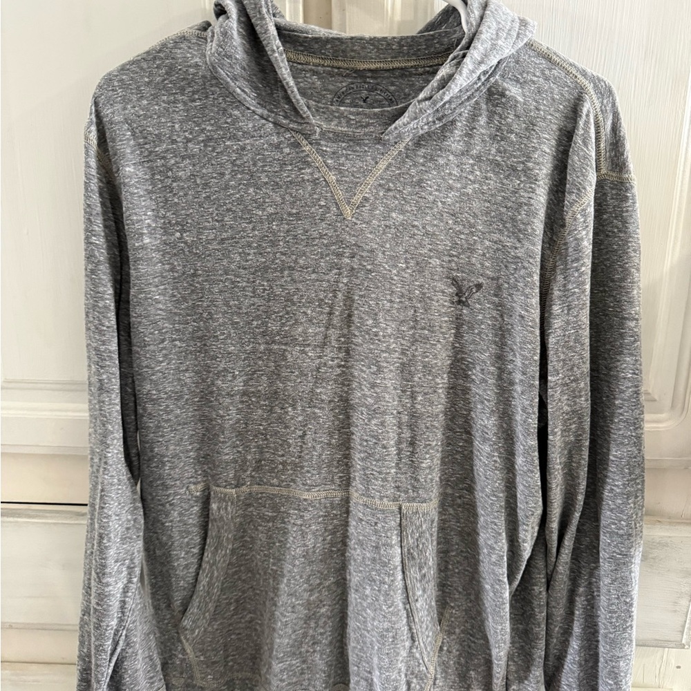 American Eagle Outfitters Heather Gray Hoodie
